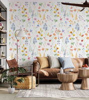 3D Watercolor Floral Wall Mural Wallpaper GD 1676- Jess Art Decoration