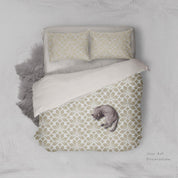 3D Colorful Geometry Flower Pattern Quilt Cover Set Bedding Set Pillowcases  84- Jess Art Decoration