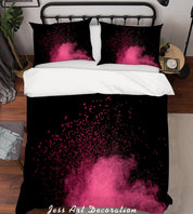 3D Red Air Mass Quilt Cover Set Bedding Set Pillowcases 37- Jess Art Decoration