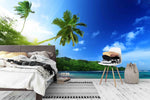 3D Blue Beach Tropical Wall Mural Wallpaper 14- Jess Art Decoration