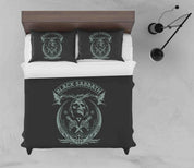 3D Black Sabbath Skull Quilt Cover Set Bedding Set Duvet Cover Pillowcases SF74- Jess Art Decoration