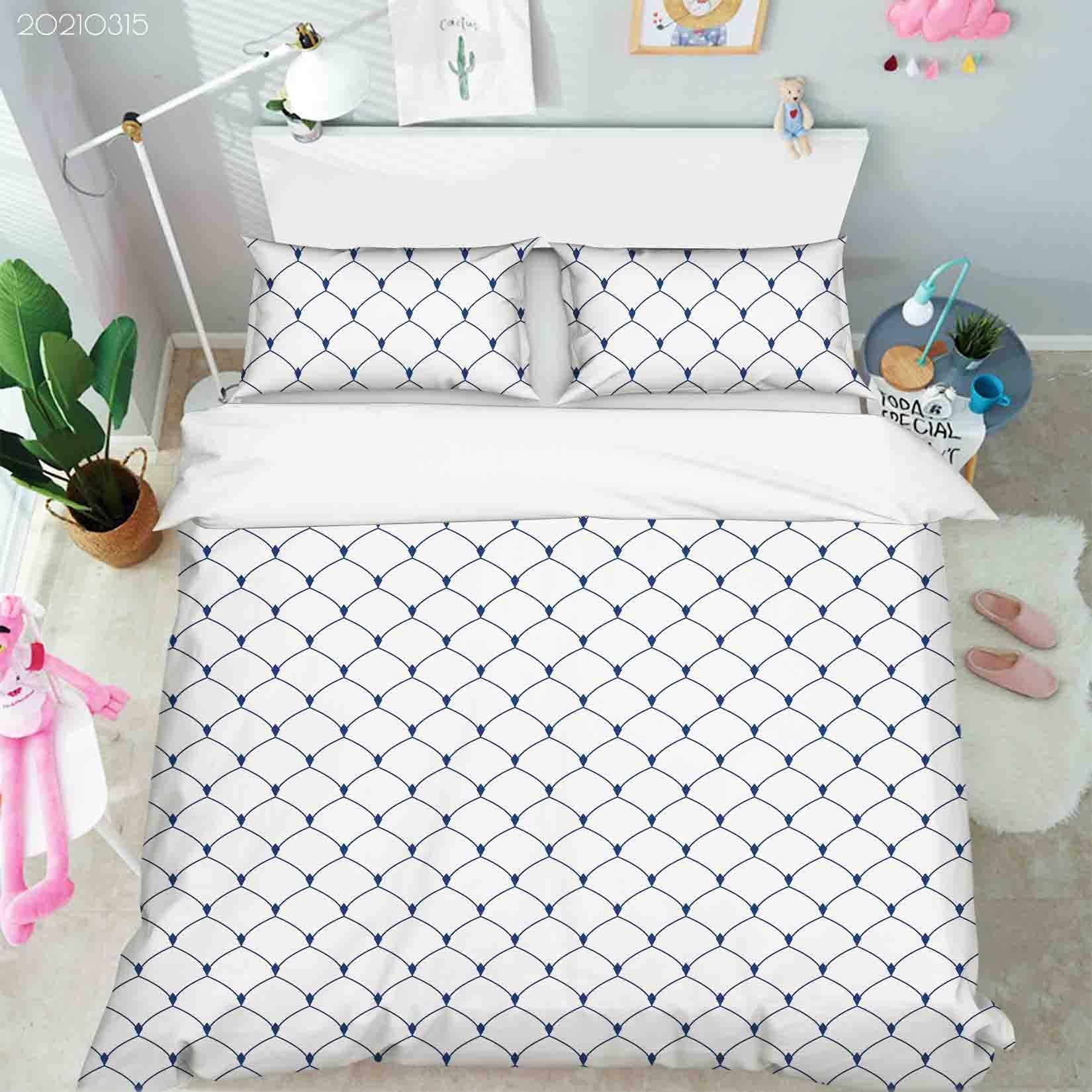 3D Abstract Geometric Art Decoration Quilt Cover Set Bedding Set Duvet Cover Pillowcases 210- Jess Art Decoration