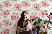 3D Floral Seamless Wall Mural Wallpaper SWW 227- Jess Art Decoration