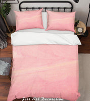 3D Dreamy Pink Quilt Cover Set Bedding Set Pillowcases 11- Jess Art Decoration