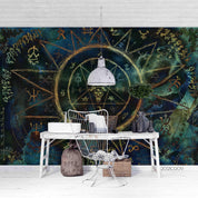 3D Space Constellation Symbol Totem Wall Mural Wallpaper LQH 175- Jess Art Decoration