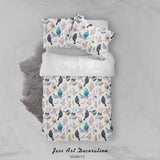 3D Cartoon Animal Birds Pattern Quilt Cover Set Bedding Set Duvet Cover Pillowcases WJ 9601- Jess Art Decoration
