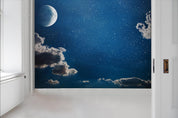 3D Star Sky Moon Clouds Wall Mural Wallpaper 27- Jess Art Decoration