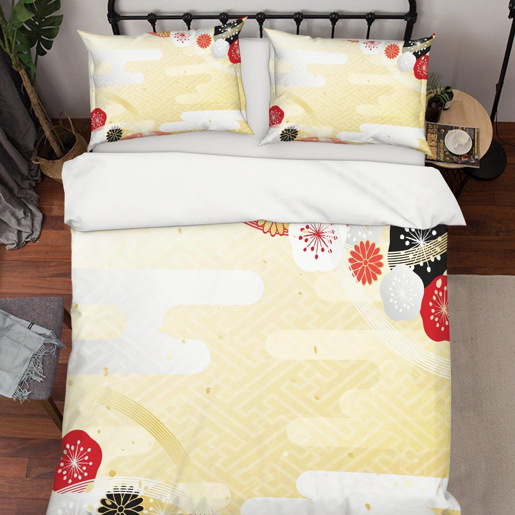 3D Abstract Forest Quilt Cover Set Bedding Set Pillowcases 48- Jess Art Decoration