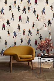 3D Crowd Pattern Wall Mural Wallpaper 47- Jess Art Decoration