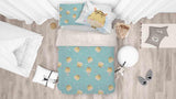 3D Blue Giraffe Reading Book Star Quilt Cover Set Bedding Set Pillowcases 56- Jess Art Decoration