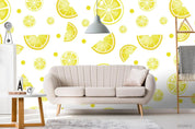 3D Cartoon Fresh Orange Wall Mural Wallpaper LXL 968- Jess Art Decoration