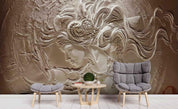 3D Beauty Plaster Image Relief Wall Mural Wallpaper 116- Jess Art Decoration
