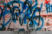 3D Abstract Graffiti Slogan Wall Mural Wallpaper SWW304- Jess Art Decoration