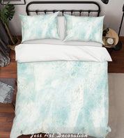 3D Abstract Blue Quilt Cover Set Bedding Set Duvet Cover Pillowcases LXL- Jess Art Decoration