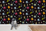 3D Cartoon Monster Animal Patterns Wall Mural Wallpaper SF87- Jess Art Decoration