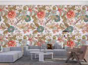 3D Vintage Floral Leaves Background Wall Mural Wallpaper GD 388- Jess Art Decoration
