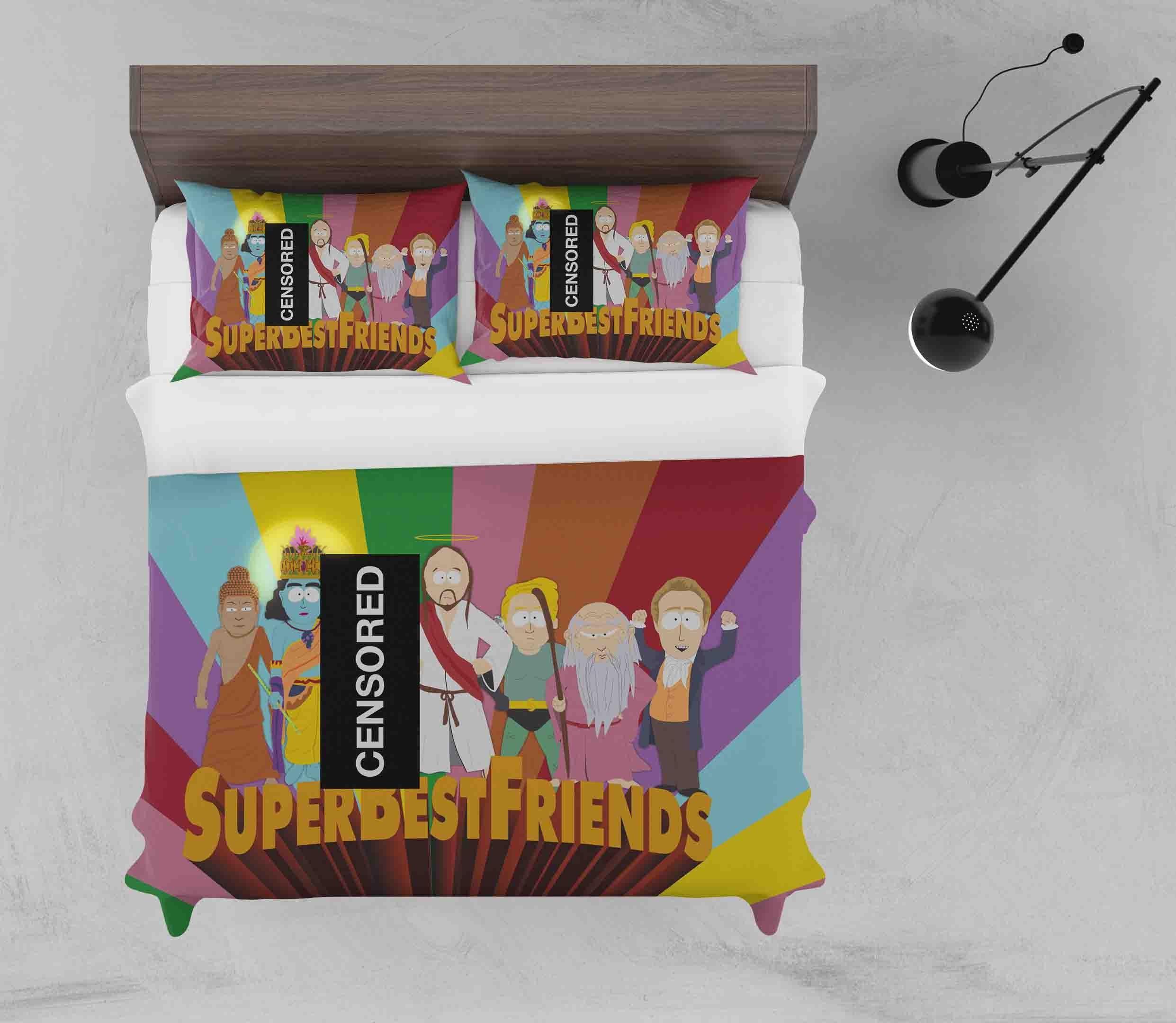 3D South Park Quilt Cover Set Bedding Set Pillowcases A315 LQH- Jess Art Decoration