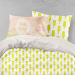 3D Yellow Popsicle Quilt Cover Set Bedding Set Pillowcases 16- Jess Art Decoration