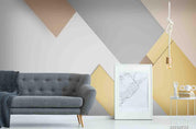 3D Abstract Colorful Geometric Pattern Wall Mural Wallpaper LQH 258- Jess Art Decoration