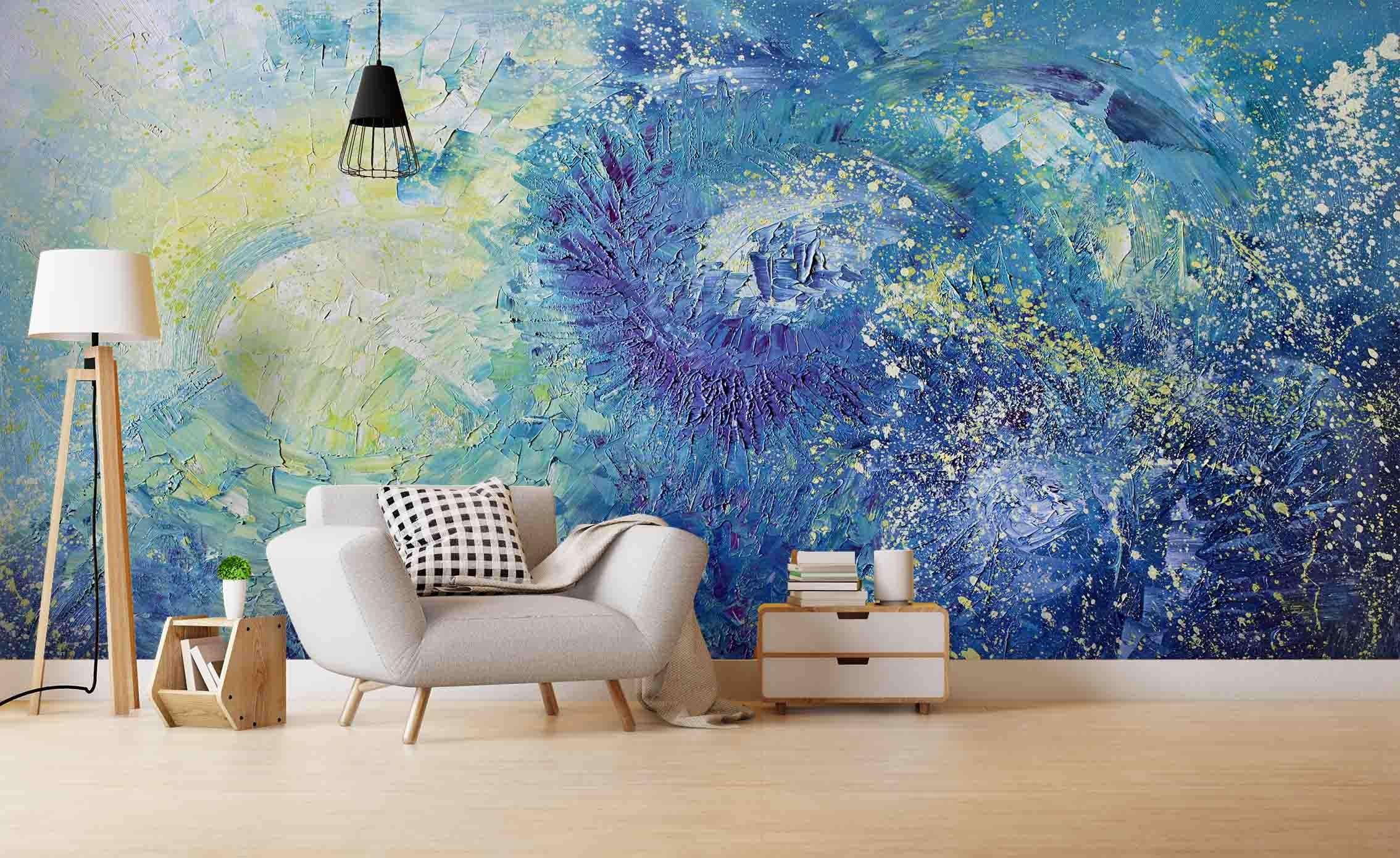 3D Abstract Oil Painting Wall Mural Wallpa 25- Jess Art Decoration