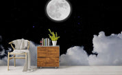 3D Moon Night Sky Wall Mural Wallpaper 43- Jess Art Decoration