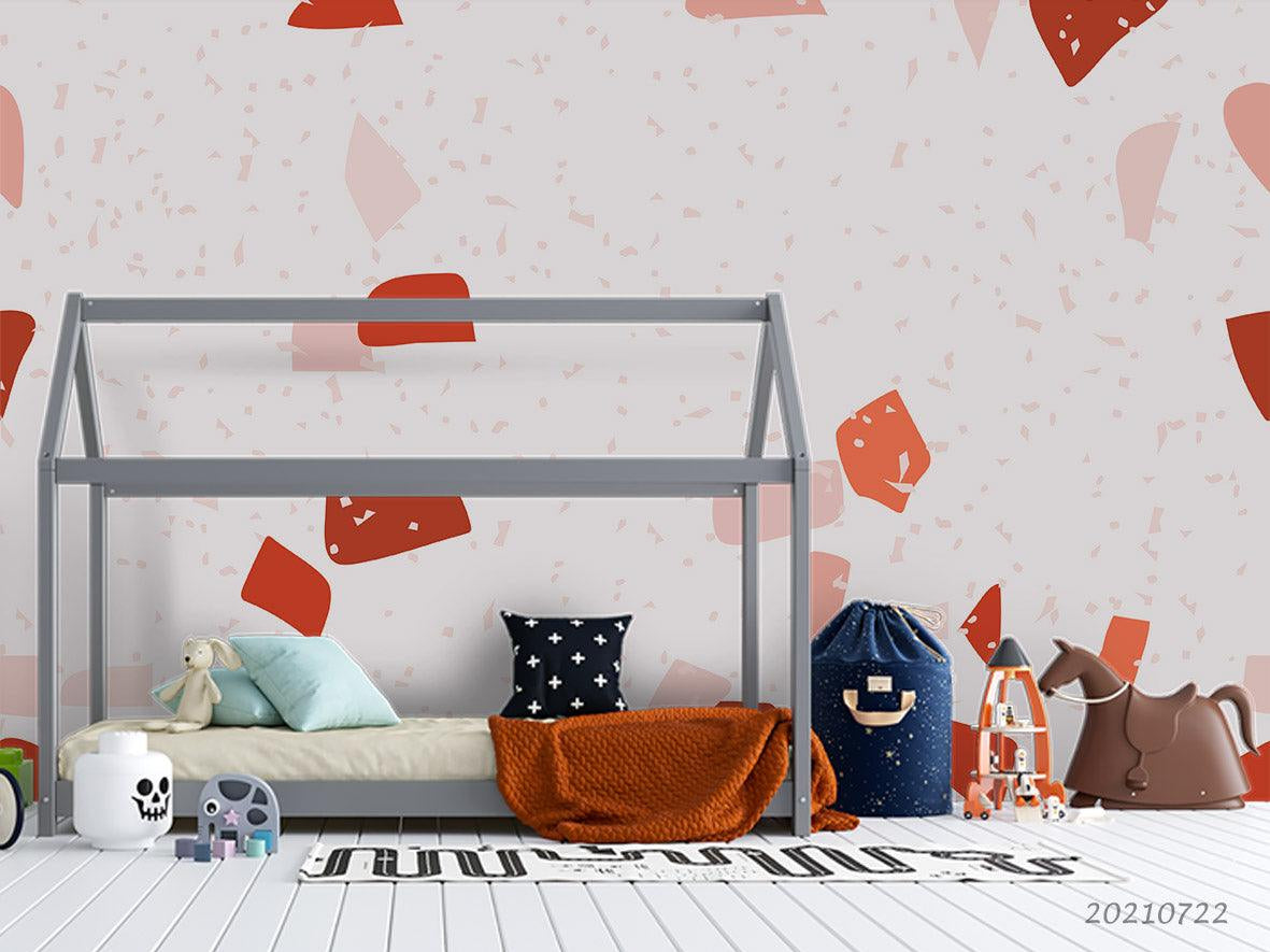 3D Terrazzo Texture Wall Mural Wallpaper LQH 253- Jess Art Decoration