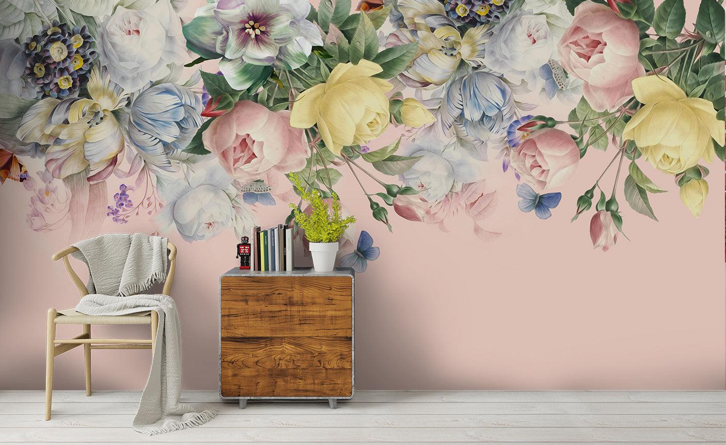 3D Watercolor Floral Wall Mural Wallpaper 47- Jess Art Decoration