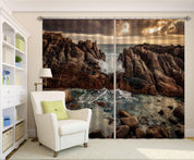 3D Reef Sea Curtains and Drapes SF148- Jess Art Decoration