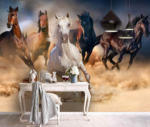 3D horses spring animals horses love HD wallpaper  Peakpx