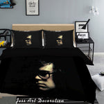 3D Rock Star John Lennon Quilt Cover Set Bedding Set Pillowcases 06- Jess Art Decoration