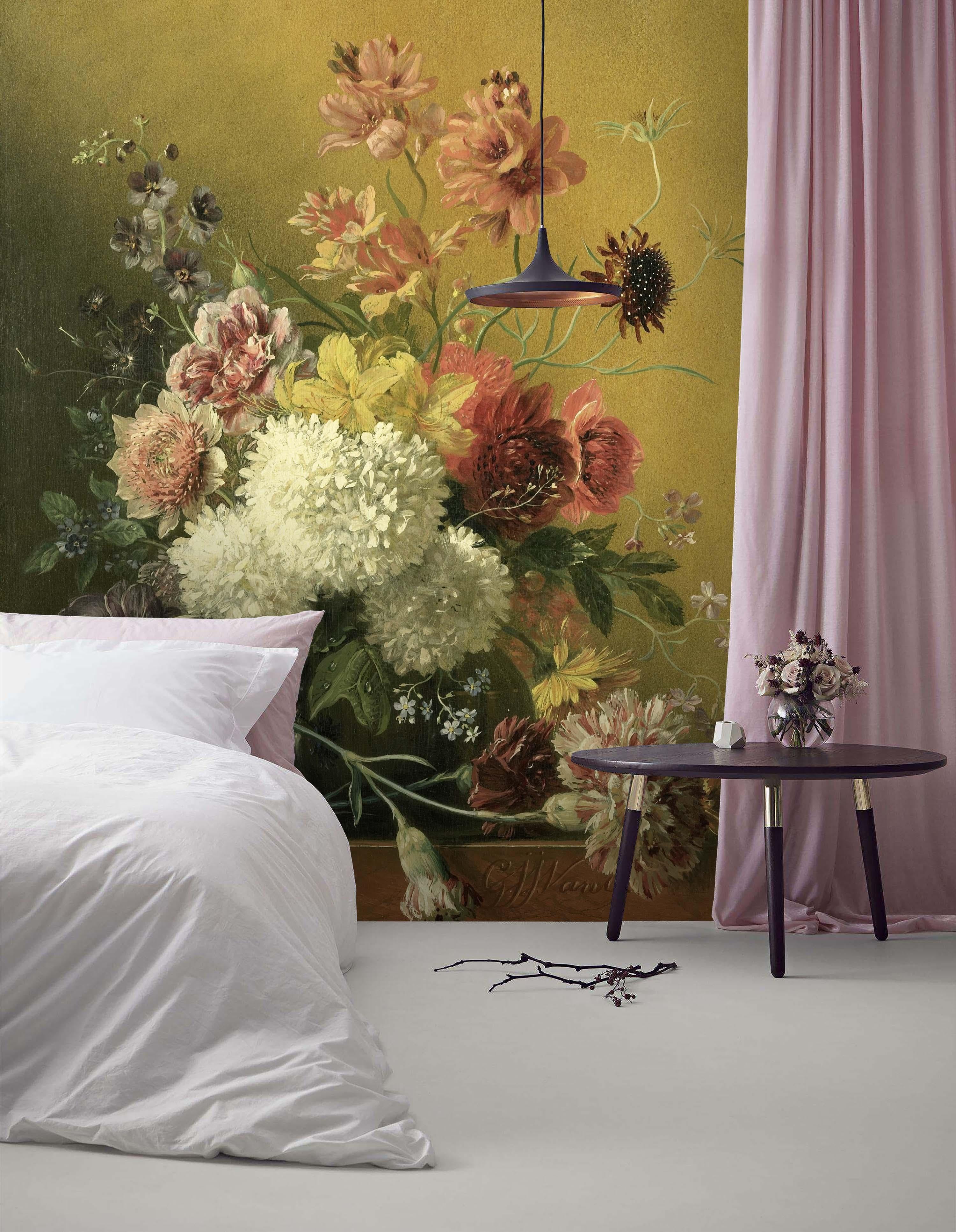 3D Colorful Flowers Wall Mural Wallpaper 70- Jess Art Decoration