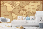 3D Vintage Nautical World Map Wall Mural Wallpaper WJ 9471- Jess Art Decoration