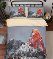 3D Rock Sky Quilt Cover Set Bedding Set Duvet Cover Pillowcases A328 LQH- Jess Art Decoration