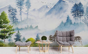 3D Snow Mountain Wall Mural Wallpaper 221- Jess Art Decoration