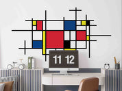 3D Modern Piet Mondrian Style Geometric Squares Wall Mural Wallpaper GD 1156- Jess Art Decoration