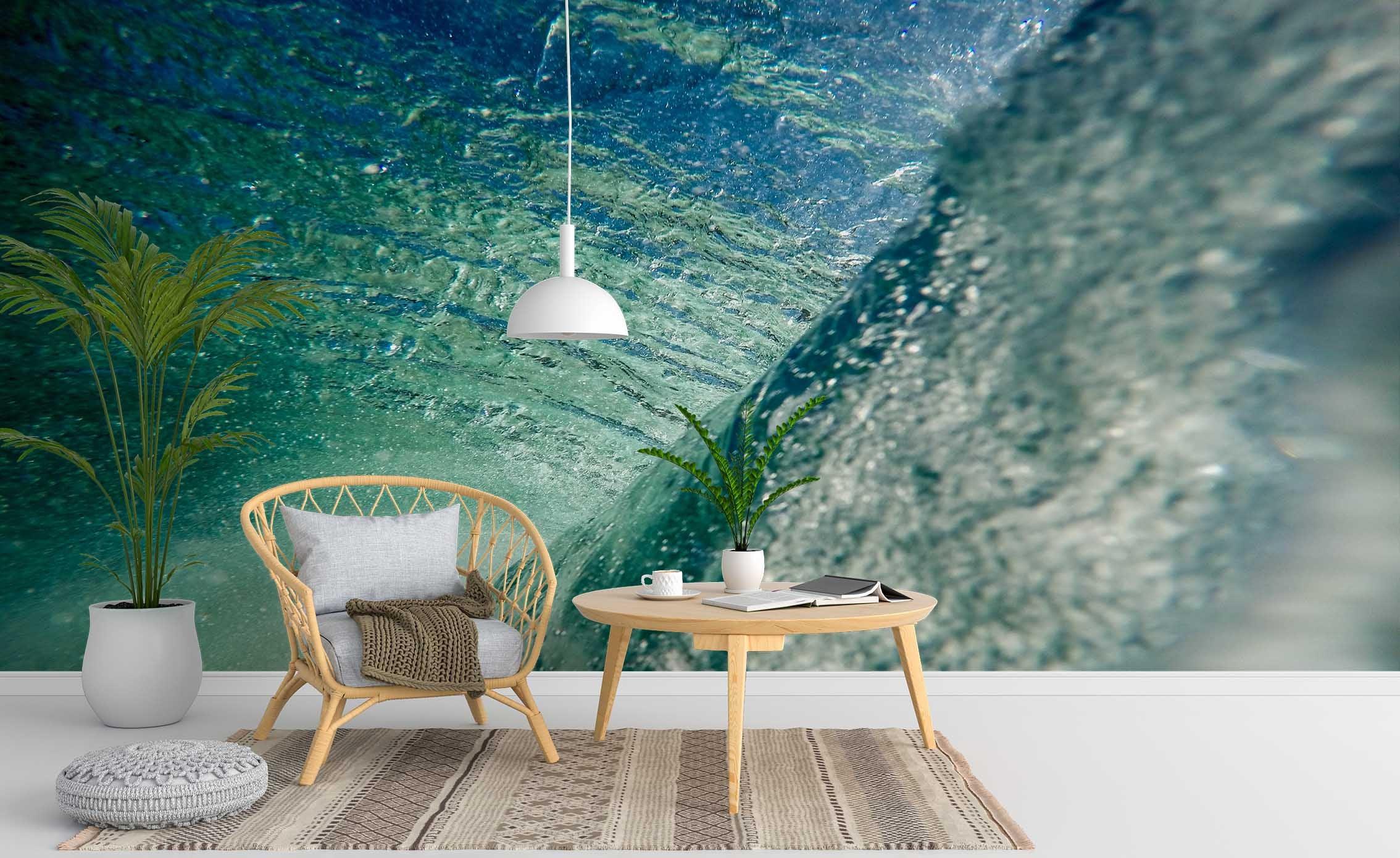 3D Blue Sea Wall Mural Wallpa 131- Jess Art Decoration