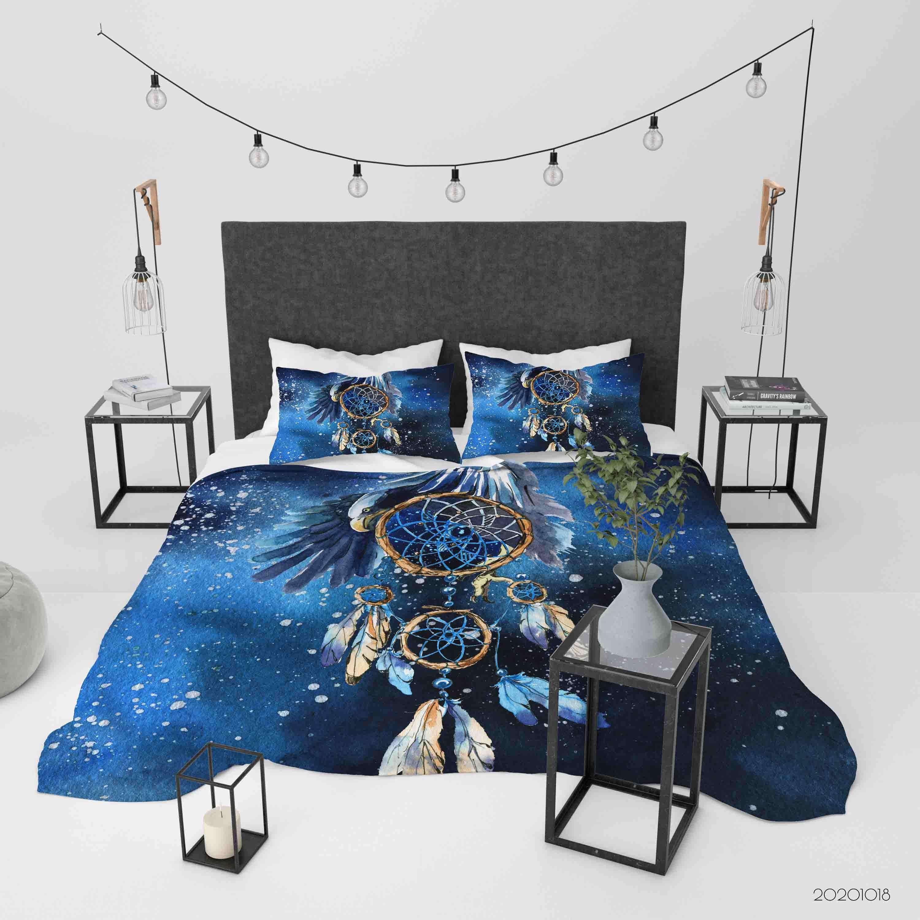 3D Dream Catcher Quilt Cover Set Bedding Set Duvet Cover Pillowcases WJ 9735- Jess Art Decoration
