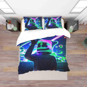 3D Marshmallow Band Quilt Cover Set Bedding Set Duvet Cover Pillowcases JN 1193- Jess Art Decoration