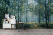 3D Trees Forest Wall Mural Wallpaper SF29- Jess Art Decoration
