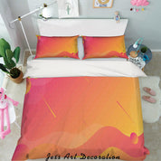 3D Mountain Meteor Quilt Cover Set Bedding Set Pillowcases 25- Jess Art Decoration