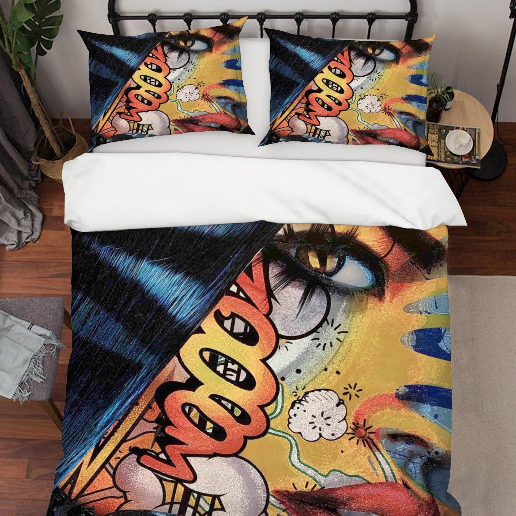 3D Abstract Colorful Figure Child Quilt Cover Set Bedding Set Duvet Cover Pillowcases LXL- Jess Art Decoration