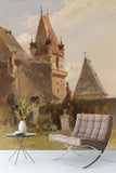 3D old castle oil painting wall mural wallpaper 95- Jess Art Decoration