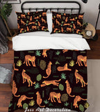 3D Tiger Pattern Quilt Cover Set Bedding Set Pillowcases  52- Jess Art Decoration