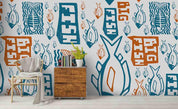 3D Retro Abstract Pattern Wall Mural Wallpaper 90- Jess Art Decoration