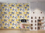 3D Cartoon Cute Mouse Star Moon Wall Mural Wallpaper GD 685- Jess Art Decoration