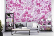 3D Watercolor Purple Floral Wall Mural Wallpaper LXL 54- Jess Art Decoration
