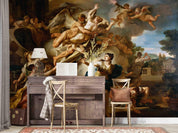 3D Classical Angel Wall classical angel religious painting wall mural wallpaper for dining room