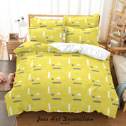 3D Abstract Geometric Pattern Quilt Cover Set Bedding Set Duvet Cover Pillowcases 208- Jess Art Decoration