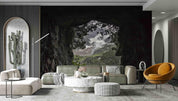 3D Mountain Valley Snow Wall Mural Wallpaper sww3751- Jess Art Decoration