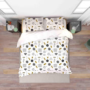 3D Abstract Geometric Pattern Quilt Cover Set Bedding Set Duvet Cover Pillowcases 123- Jess Art Decoration
